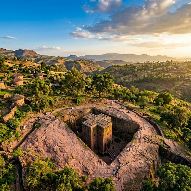 Lalibela Rock-Hewn Churches, Ethiopia
